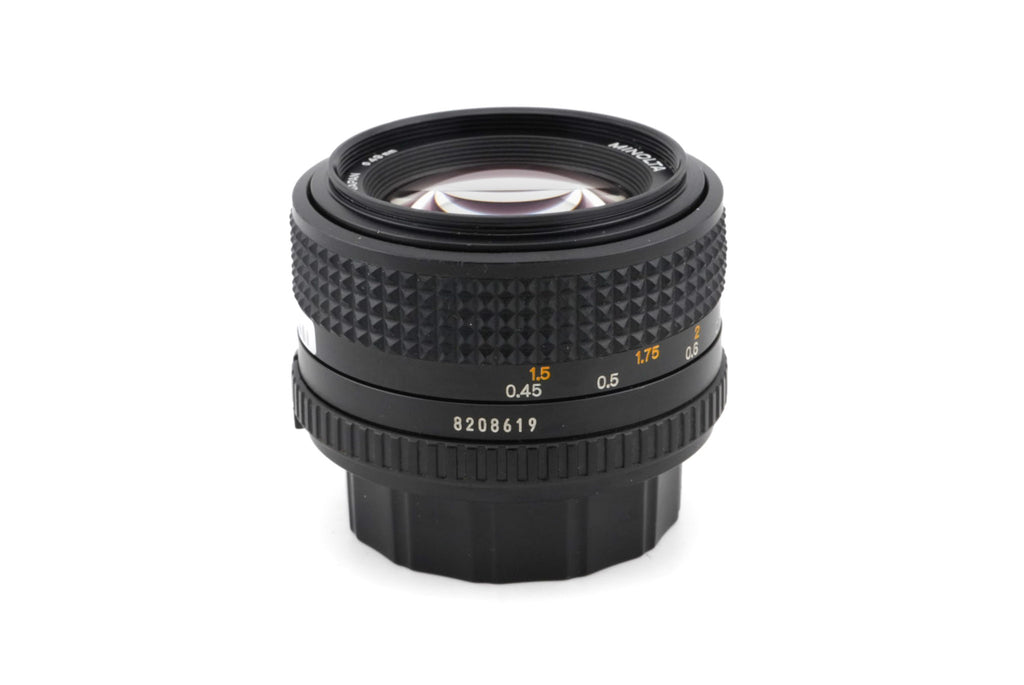Minolta 50mm f1.4 MD