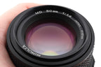 Minolta 50mm f1.4 MD