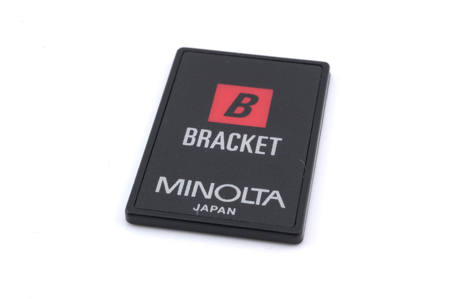 Minolta Exposure Bracketing Card - Accessory