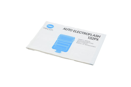 Minolta Auto Electroflash 132PX Manual - Accessory