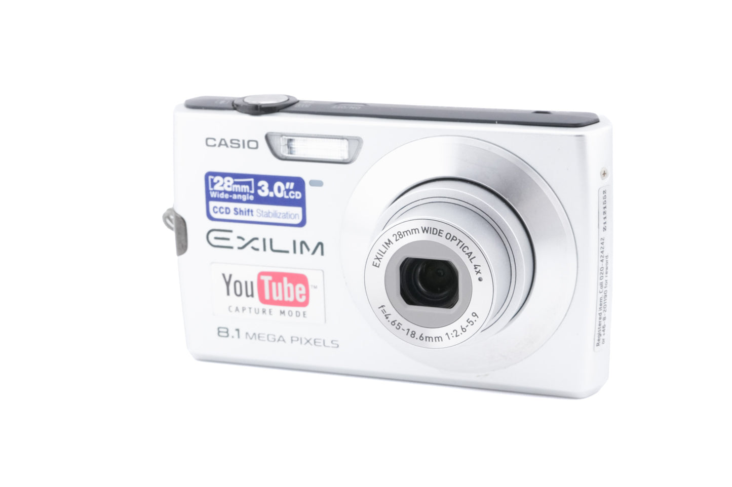 Casio Exilim EX-Z150 - Camera