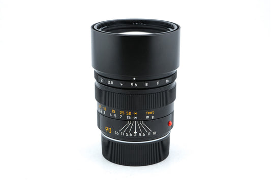 Leica 90mm f2 Summicron-M (11136 / 11137) - Lens