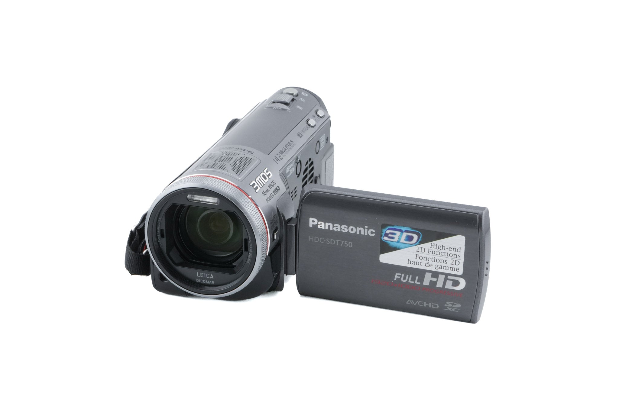 Panasonic HDC-SDT750 3D Camcorder - Camera