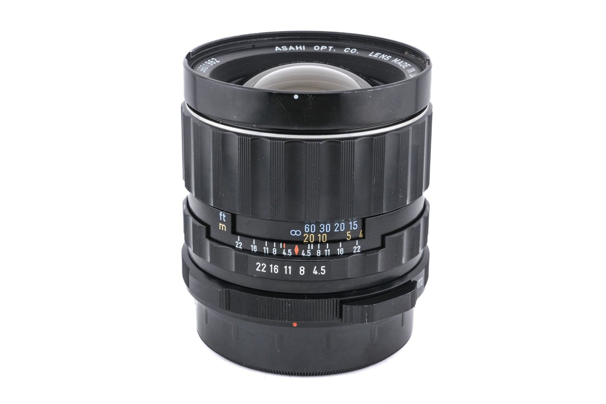 Asahi Pentax 6×7 TAKUMAR 75mm F4.5 #8673 Pentax 75mm f4.5 Super-Takumar 6x7 - Lens – Kamerastore