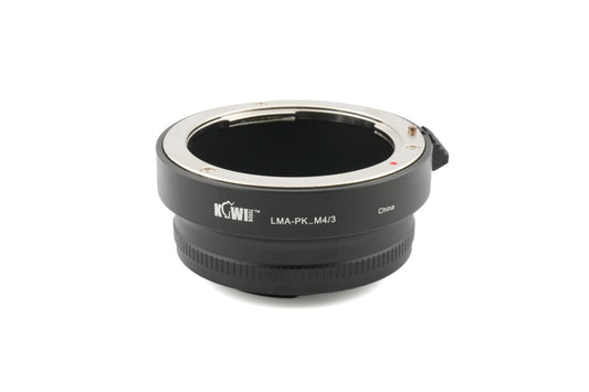Kiwi Pentax K - Micro Four Thirds (LMA-PK_M4/3) Adapter - Accessory