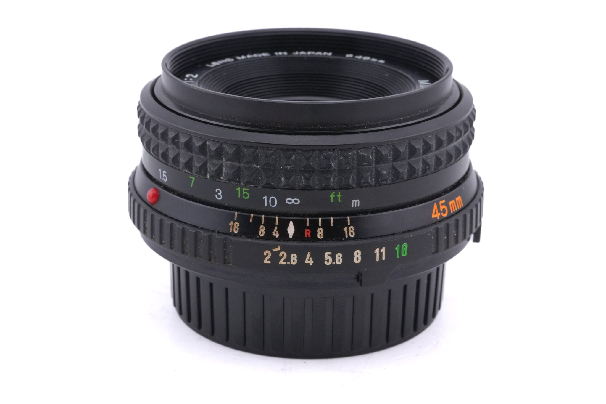Minolta 45mm f2 MD Rokkor - Lens