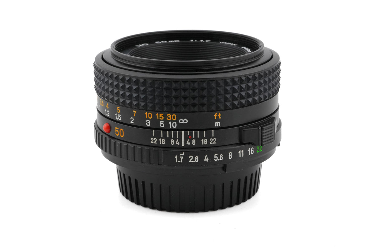 Minolta 50mm f1.7 MD