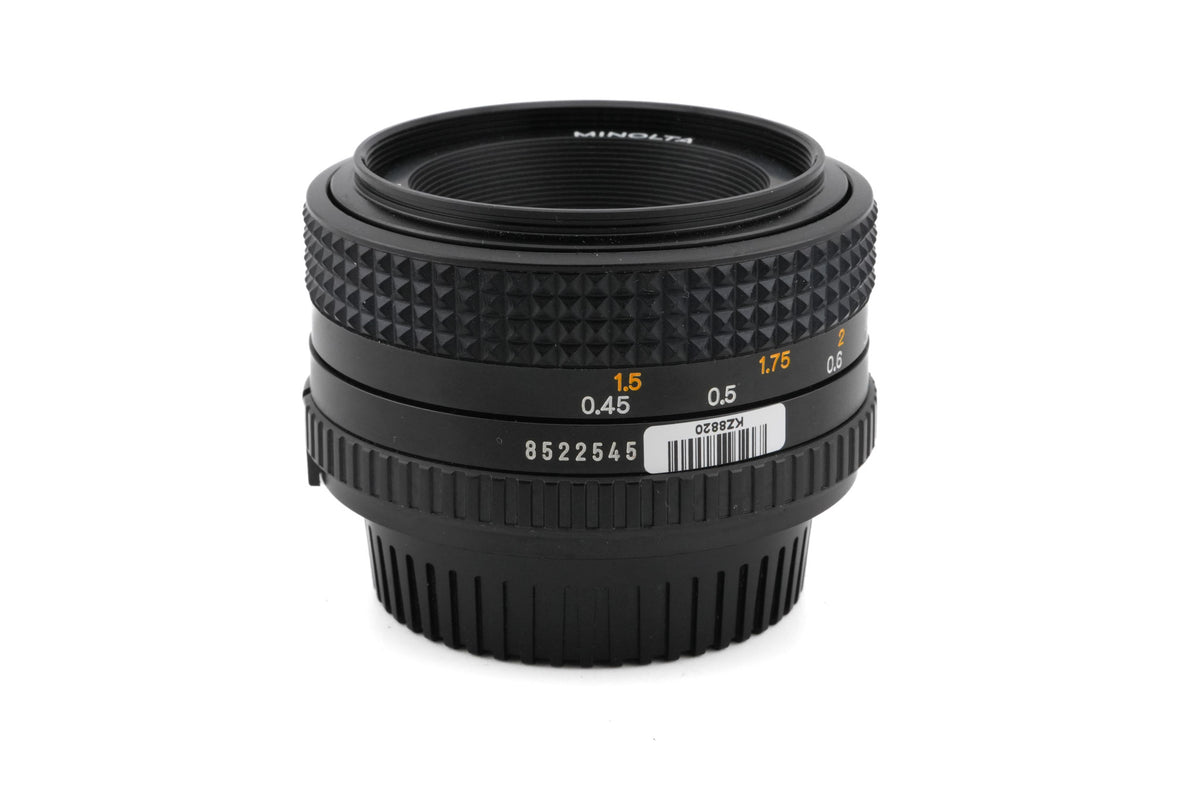 Minolta 50mm f1.7 MD