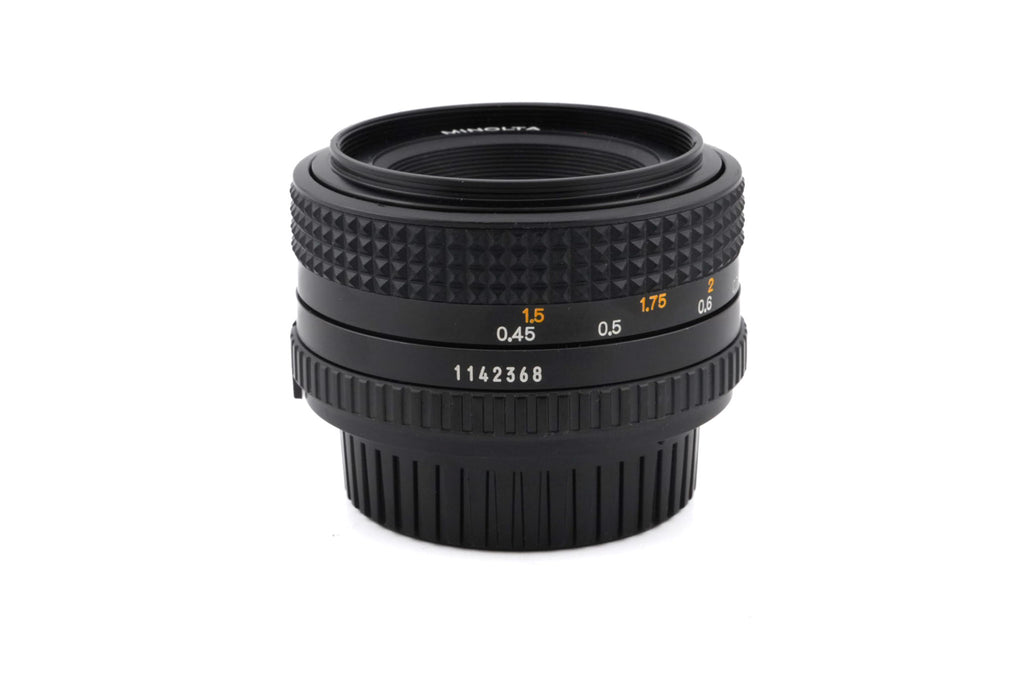 Minolta 50mm f2 MD