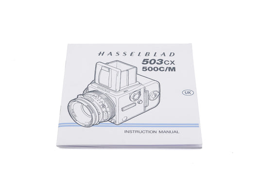 Hasselblad 503CX / 500C/M Instruction Manual