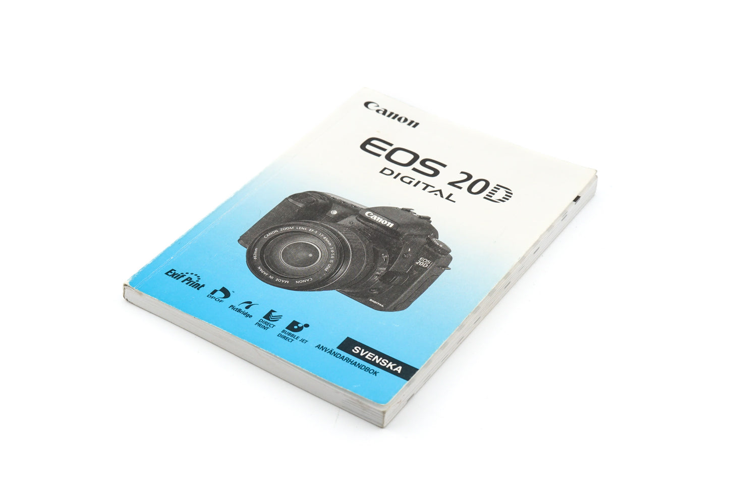Canon EOS 20D Instructions