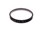B+W Series 6 Close Up Filter +1