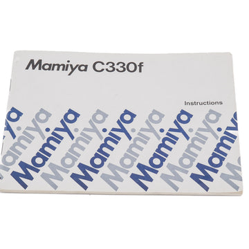 Mamiya C330f Professional Instructions