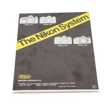 Nikon "The Nikon System" Booklet