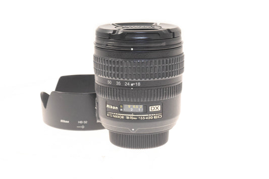 Nikon 18-70mm f3.5-4.5 AF-S Nikkor G ED