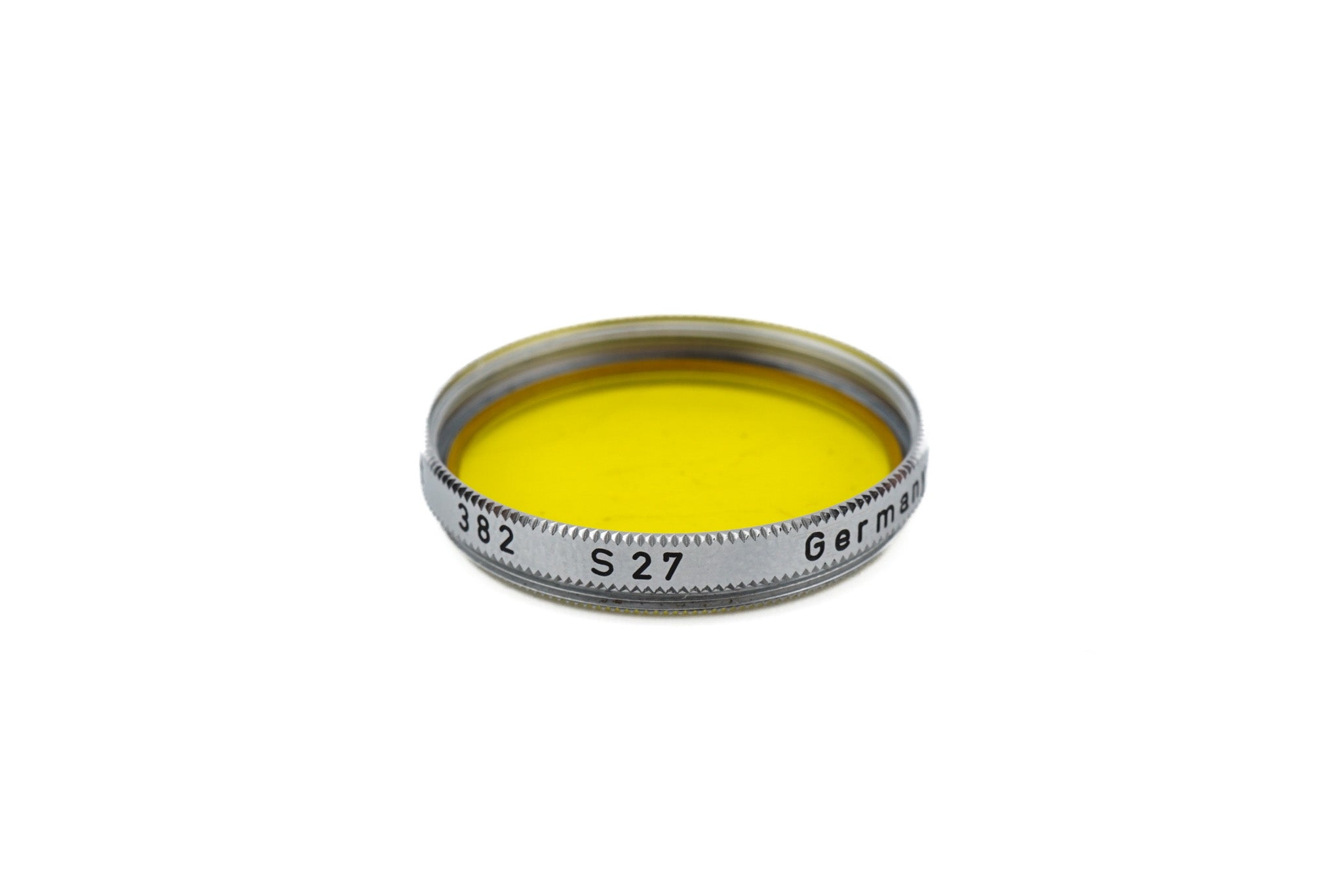 Zeiss Ikon 27mm Yellow Green Filter GR 2x 382
