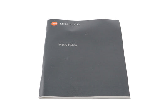 Leica C-LUX 2 Manual