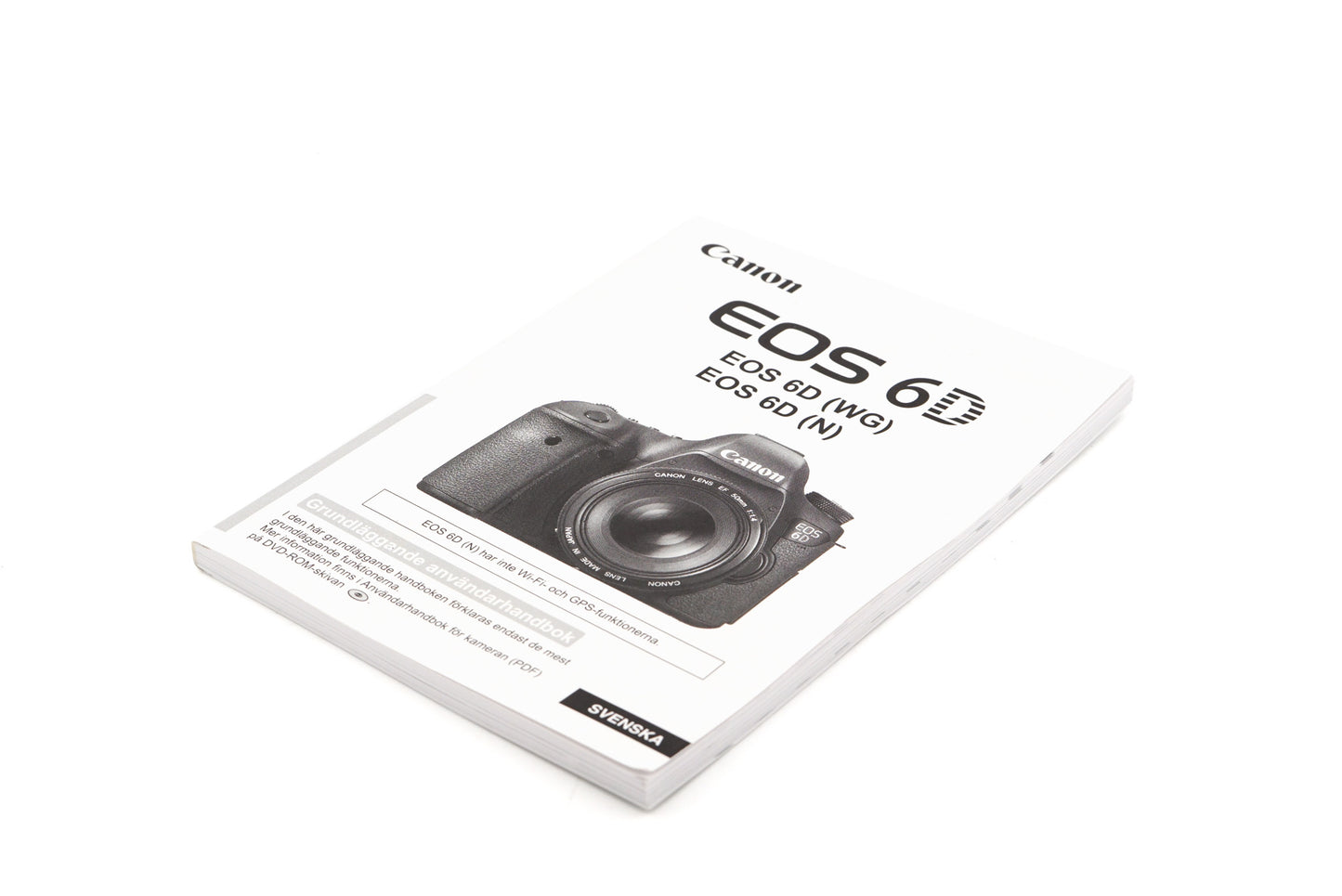 Canon EOS 6D Instructions