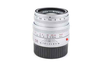 Leica 50mm f2 Summicron-M (Type V) (Chrome, 11816)