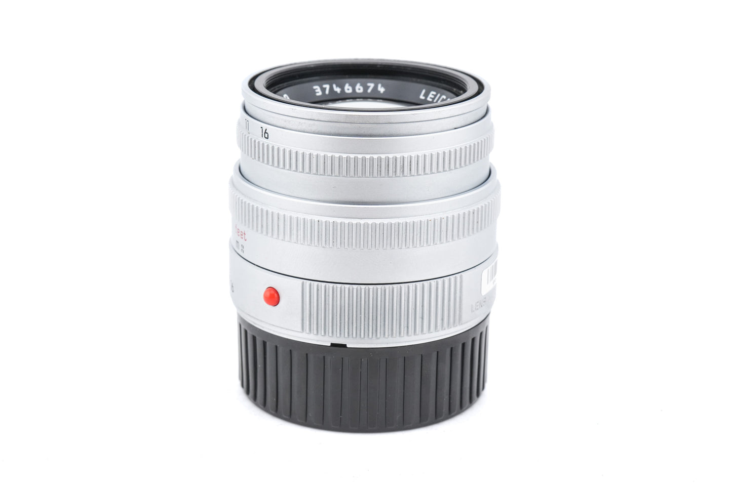 Leica 50mm f2 Summicron-M (Type V) (Chrome, 11816)