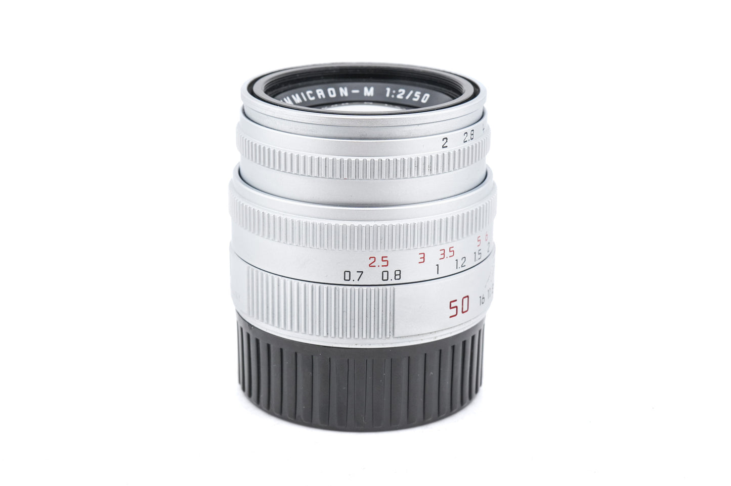 Leica 50mm f2 Summicron-M (Type V) (Chrome, 11816)