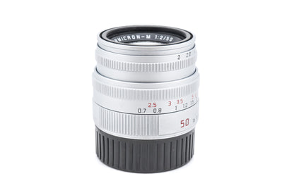 Leica 50mm f2 Summicron-M (Type V) (Chrome, 11816)