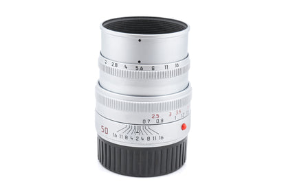 Leica 50mm f2 Summicron-M (Type V) (Chrome, 11816)