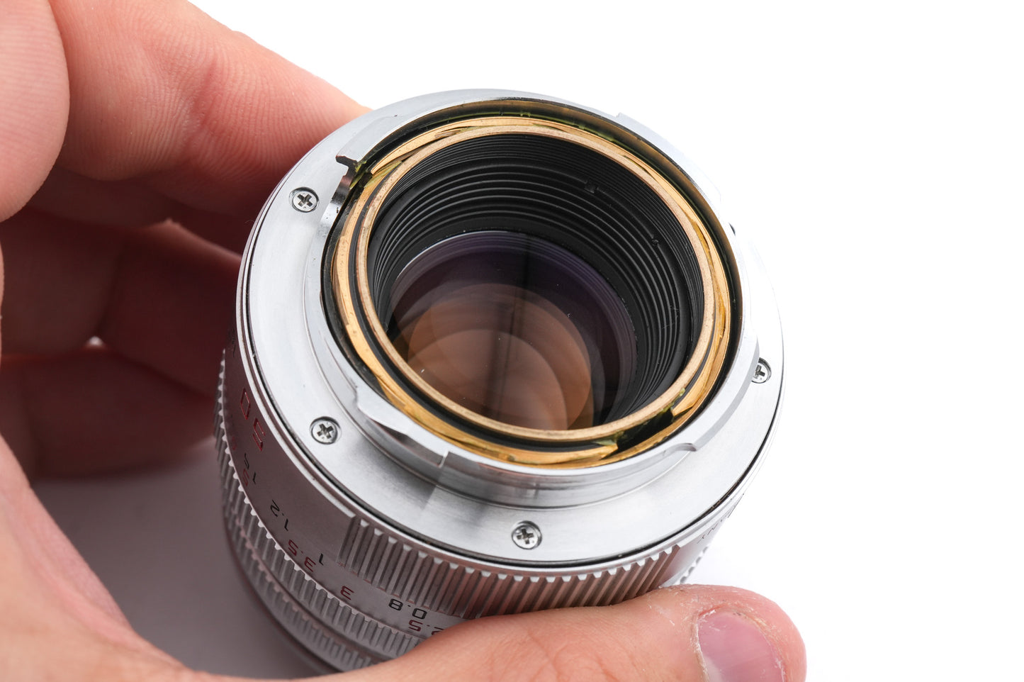 Leica 50mm f2 Summicron-M (Type V) (Chrome, 11816)