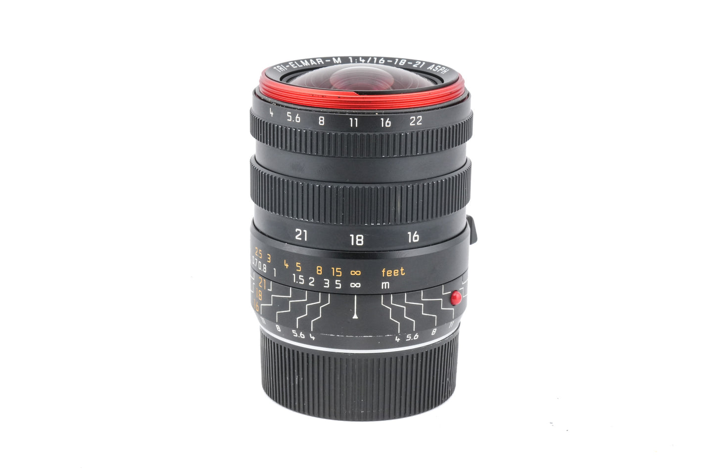 Leica 16-18-21mm f4 Tri-Elmar-M ASPH. (11642) + Universal Wide-Angle Viewfinder M (12011)