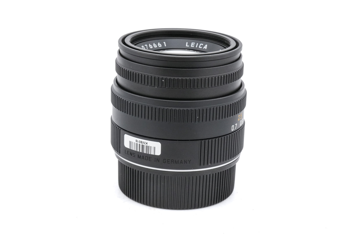 Leica 50mm f2 Summicron-M (Type V) (Black, 11826)