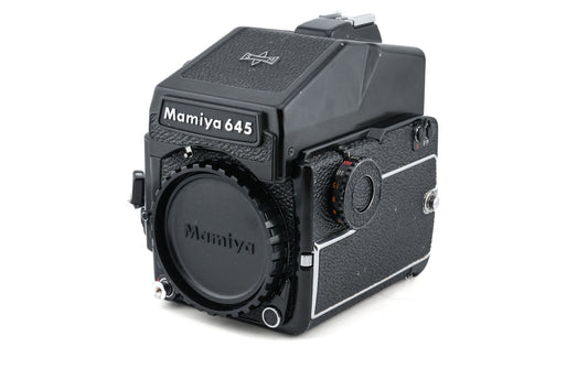 Mamiya M645 1000S + AE Prism Finder