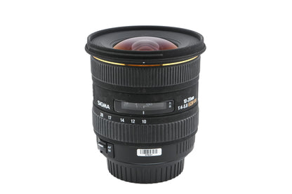 Sigma 10-20mm f4-5.6 EX DC HSM