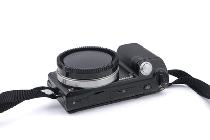 Sony NEX-5 + HVL-F7S Flash