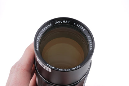 Pentax 200mm f4 Super-Multi-Coated Takumar