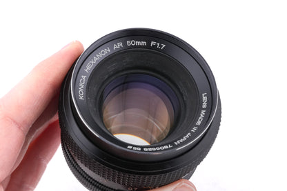 Konica 50mm f1.7 Hexanon AR