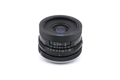 Tamron 28mm f2.5 BBAR MC (02B) + Adaptall 2 - Konica AR Adapter