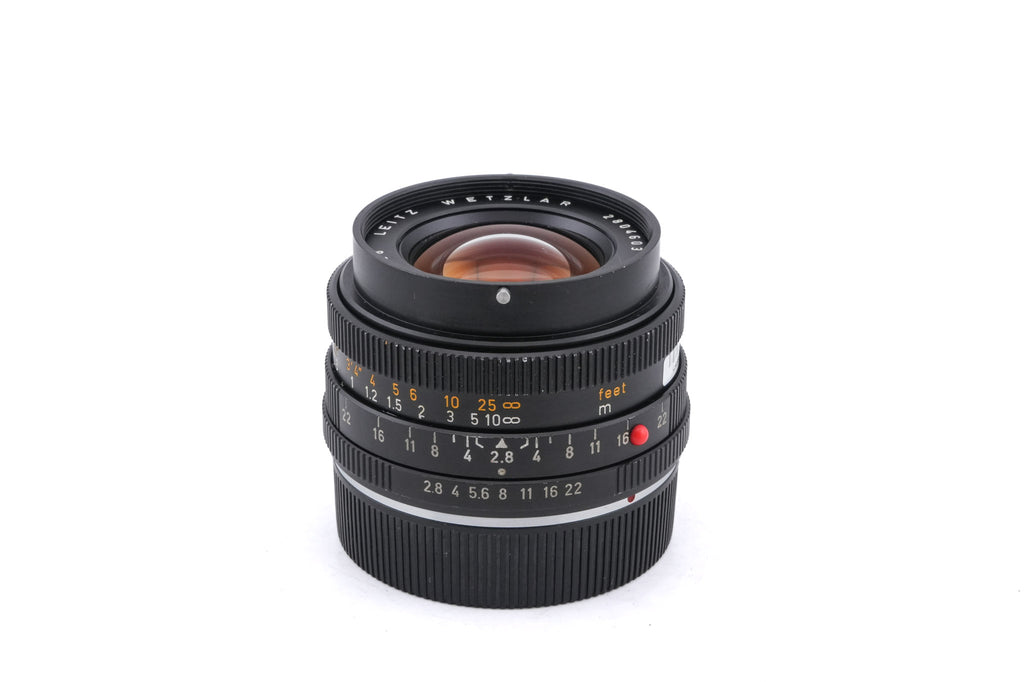 Leica 28mm f2.8 Elmarit-R (Type I) (3-Cam) (11204)
