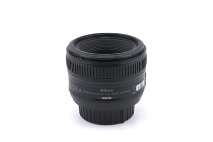 Nikon 50mm f1.8 AF-S Nikkor G