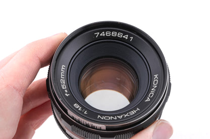 Konica 52mm f1.8 Hexanon