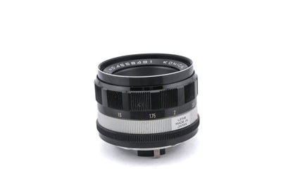 Konica 52mm f1.8 Hexanon