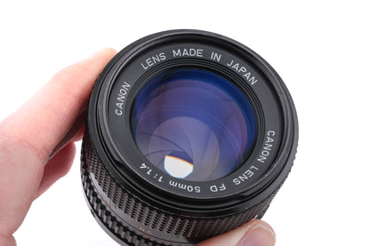 Canon 50mm f1.4 FDn