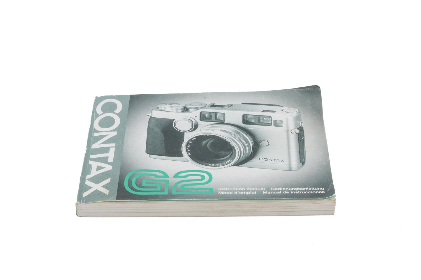 Contax G2 Instruction Manual