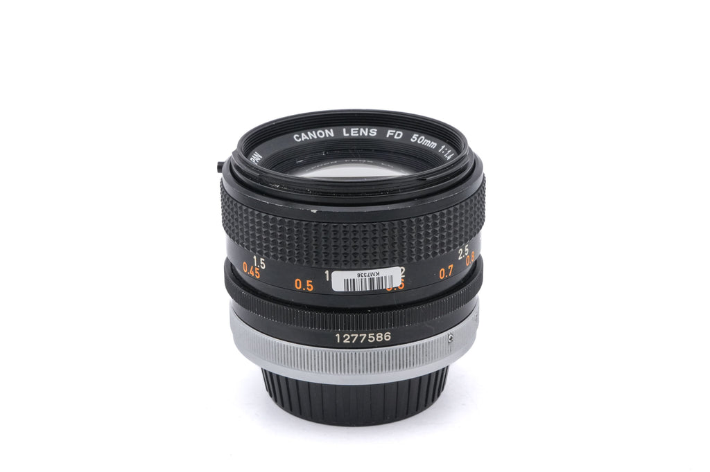 Canon 50mm f1.4 S.S.C.