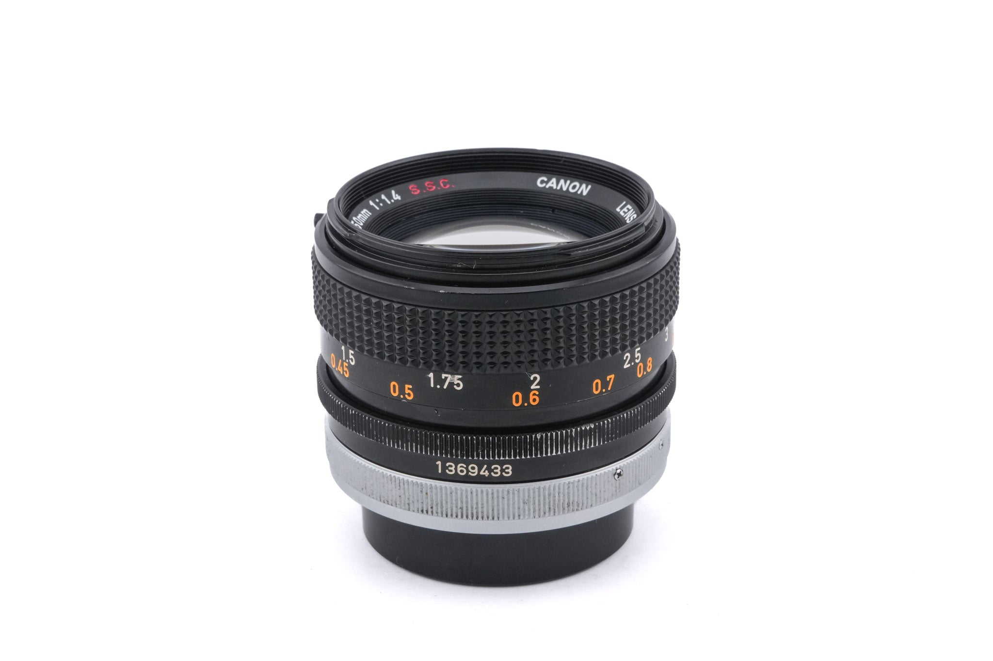 Canon 50mm f1.4 S.S.C.
