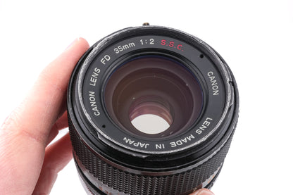 Canon 35mm f2 S.S.C. (Concave)