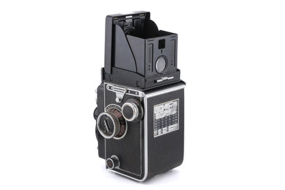 Rollei Rolleiflex 2.8D (K7D) + Bay III Lens Hood