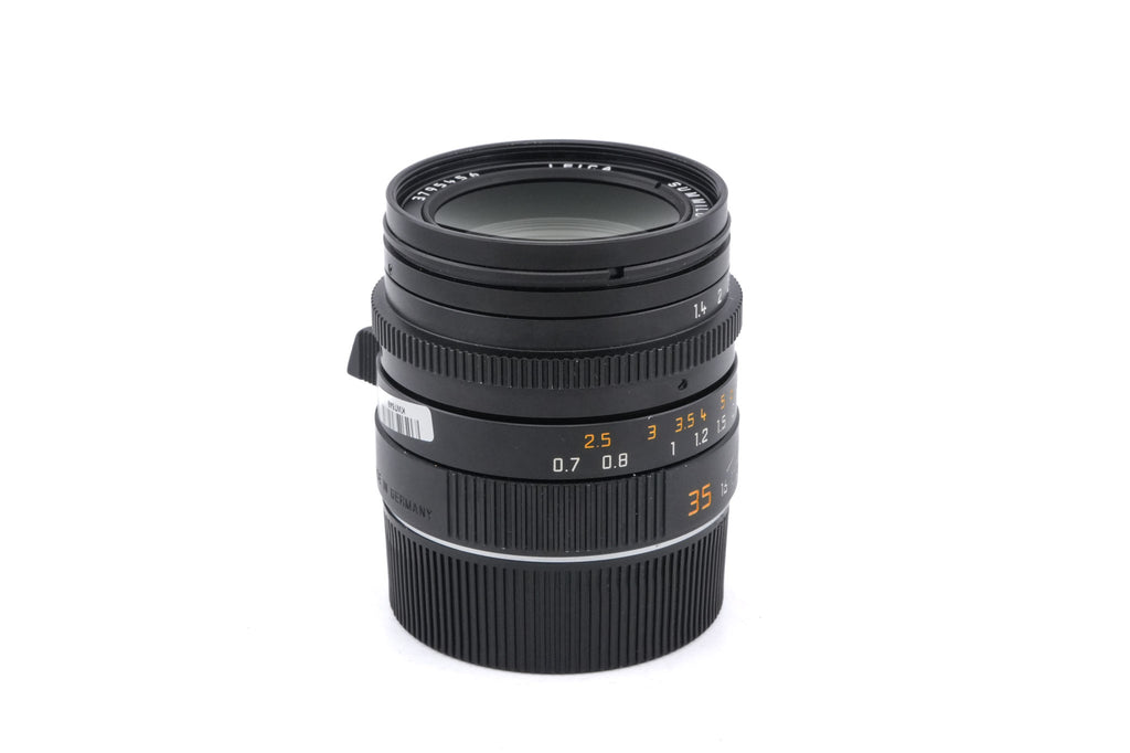 Leica 35mm f1.4 Summilux-M ASPH. (Type II) (Black, 11874)
