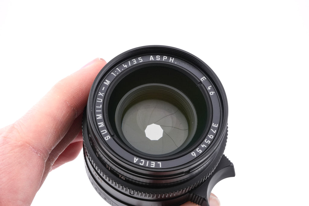 Leica 35mm f1.4 Summilux-M ASPH. (Type II) (Black, 11874)