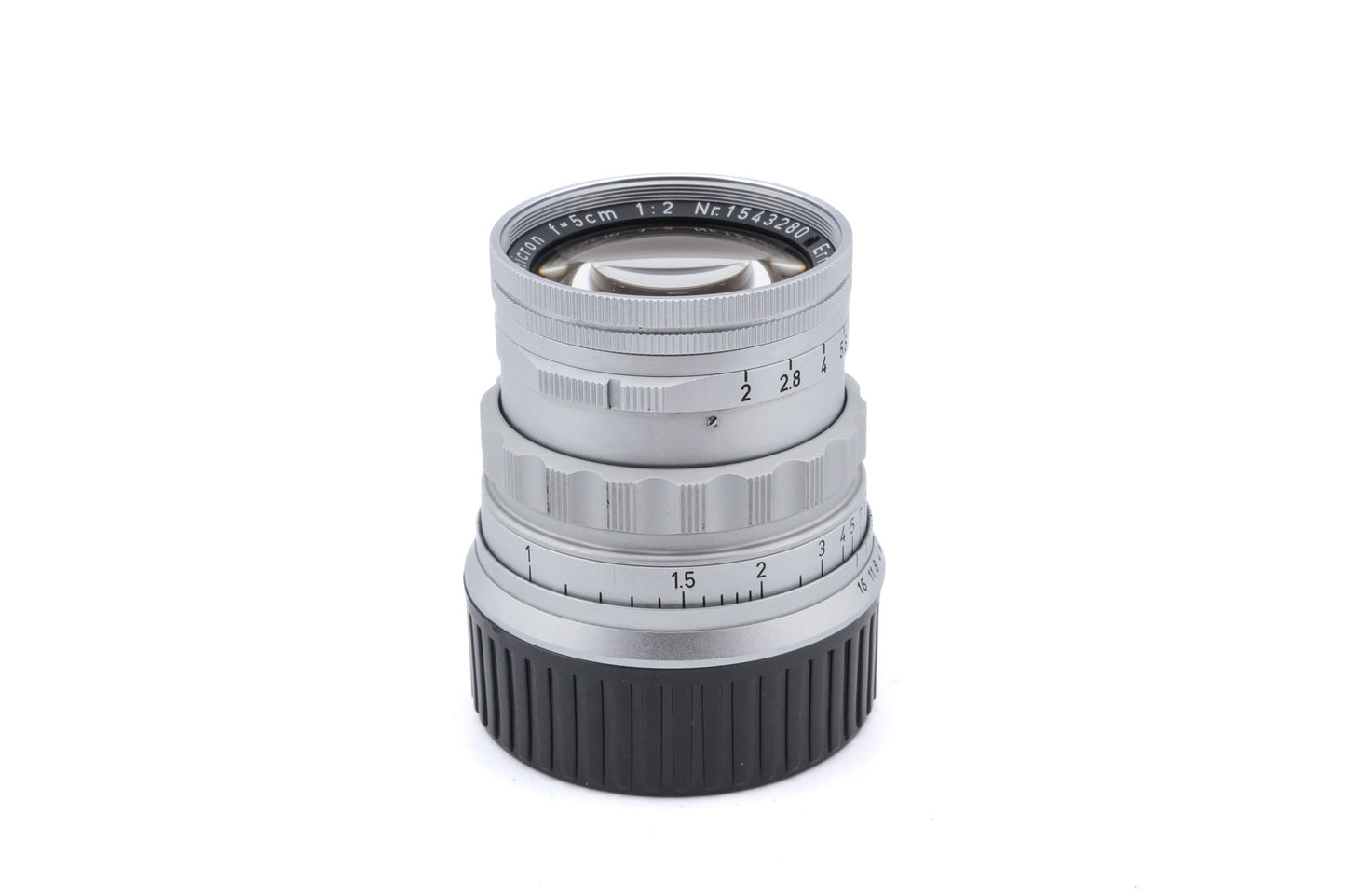 Leica 50mm f2 Summicron (Type II) (Silver, SOOIC-MS / SOSIC / 11118 / 11618 / 11818)