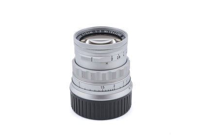 Leica 50mm f2 Summicron (Type II) (Silver, SOOIC-MS / SOSIC / 11118 / 11618 / 11818)